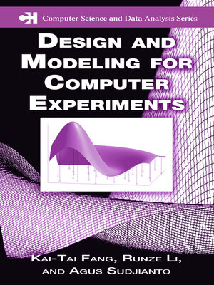cover image of Design and Modeling for Computer Experiments